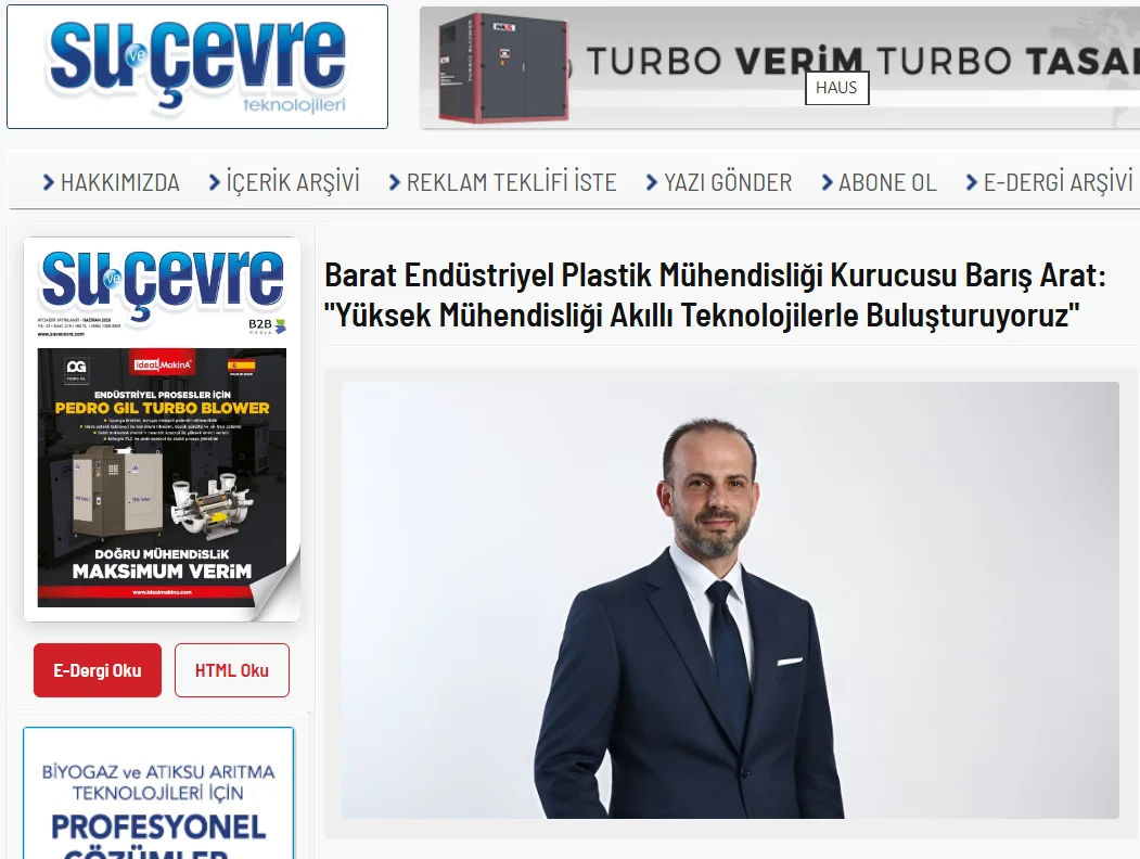 Basında Biz: "Yüksek Mühendisliği Akıllı Teknolojilerle Buluşturuyoruz"